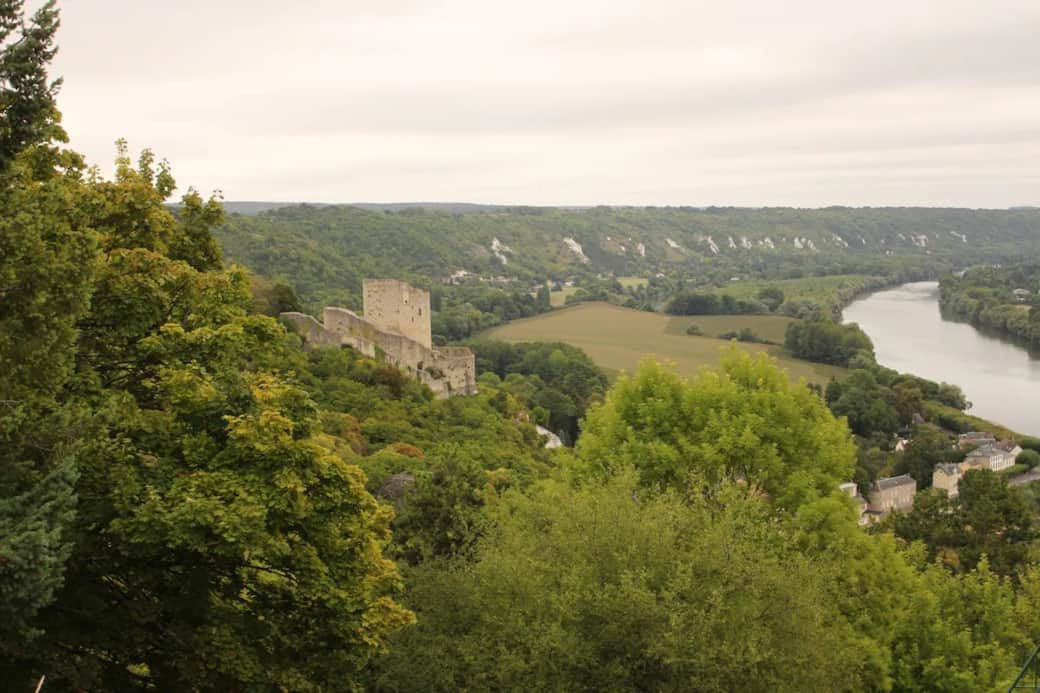 Vue sur le donjon