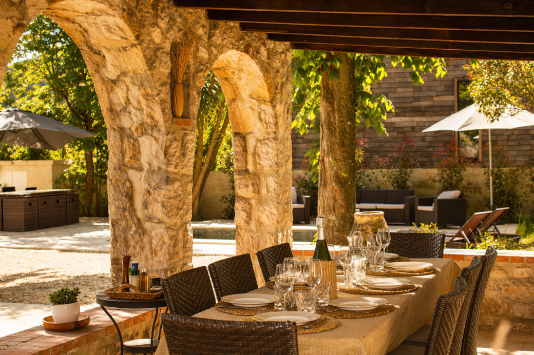 Terrasse couverte