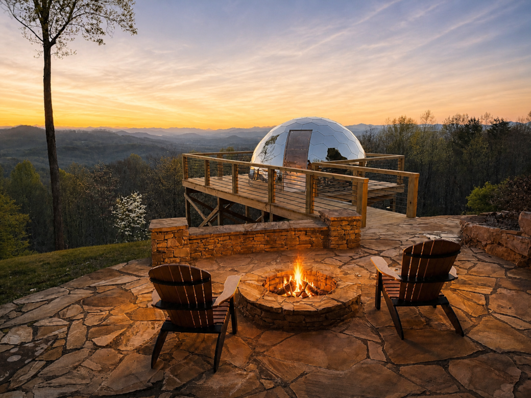 Moments by the firepit. 
