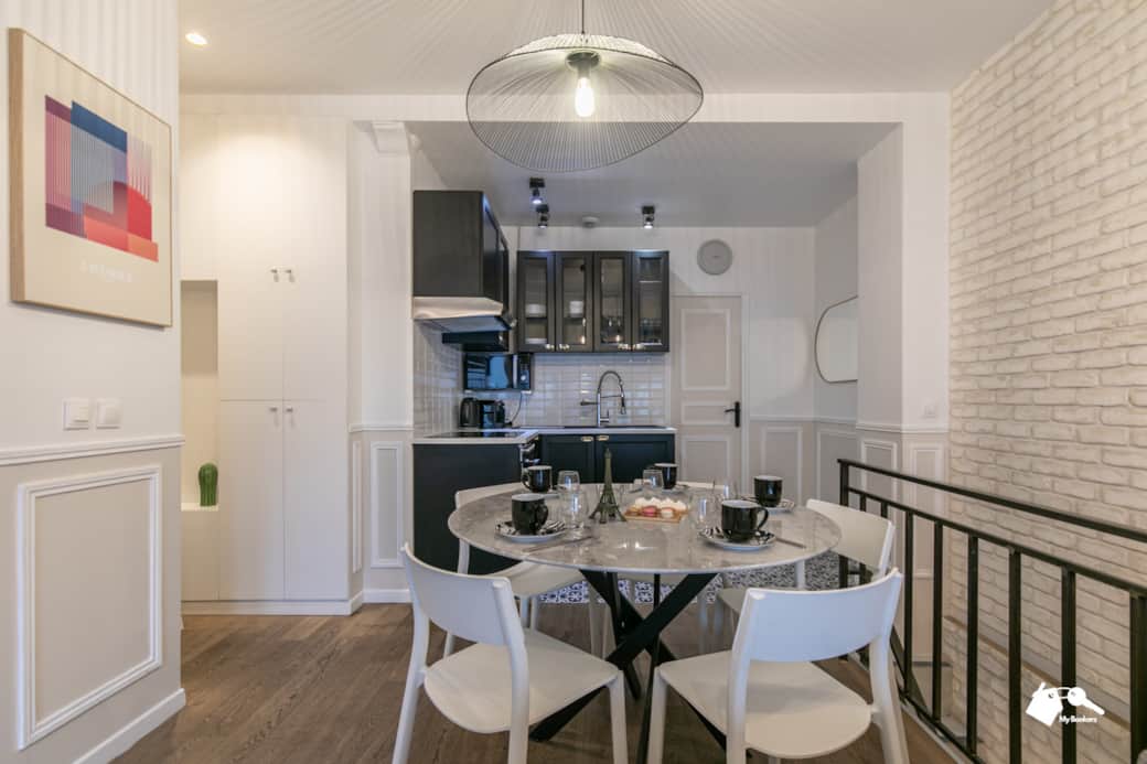 Salon avec coin repas