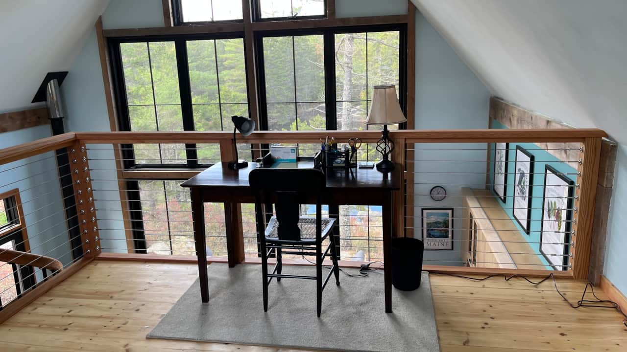 Quarry House Work Space in Loft