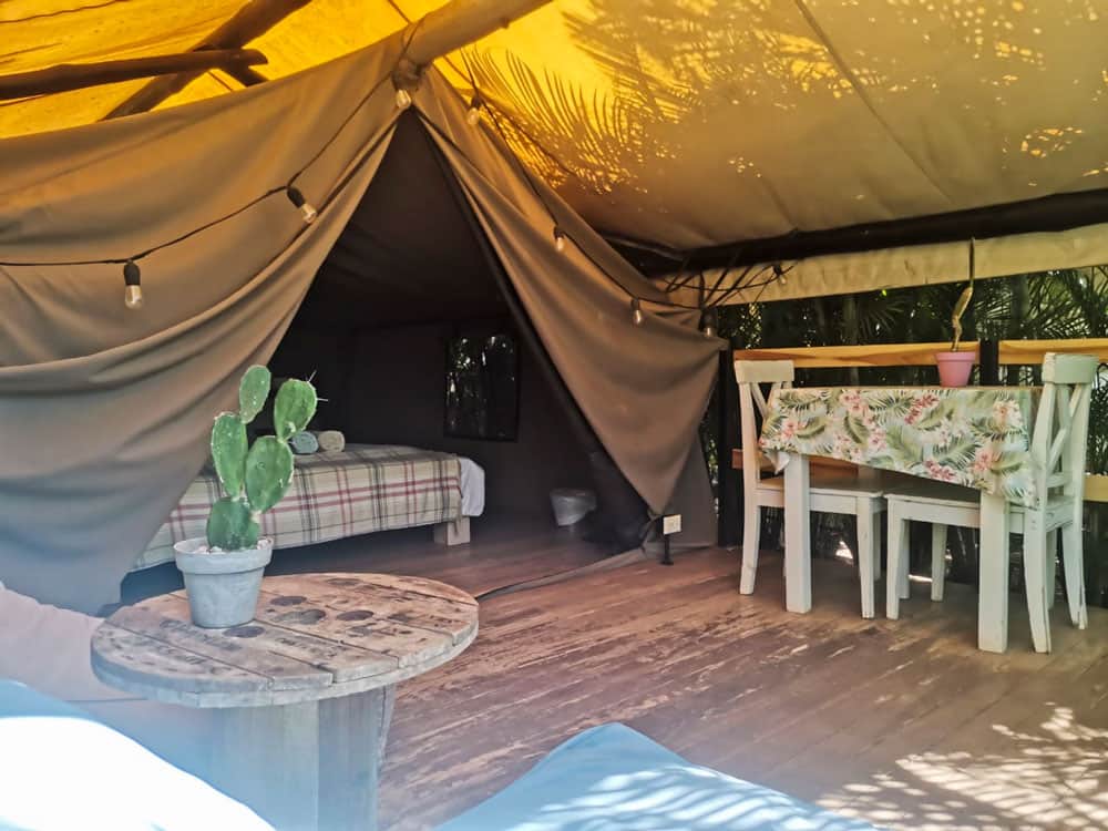 Glamping costa rica flor y bambu playa grande tienda mariquita 1