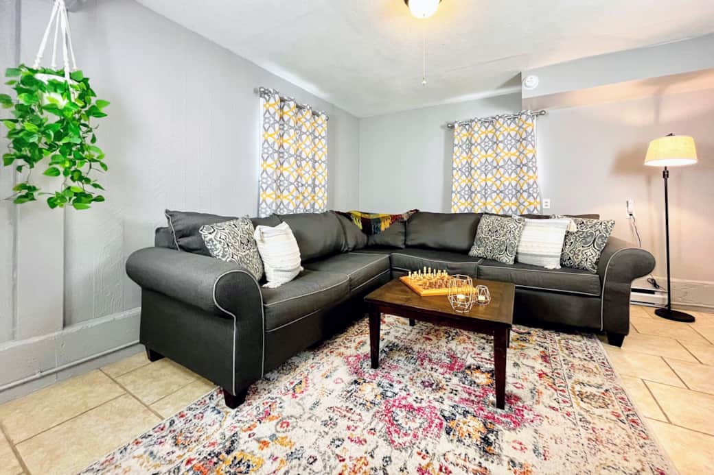 Sofa Bed with a Queen size pull out sofa bed with mattress