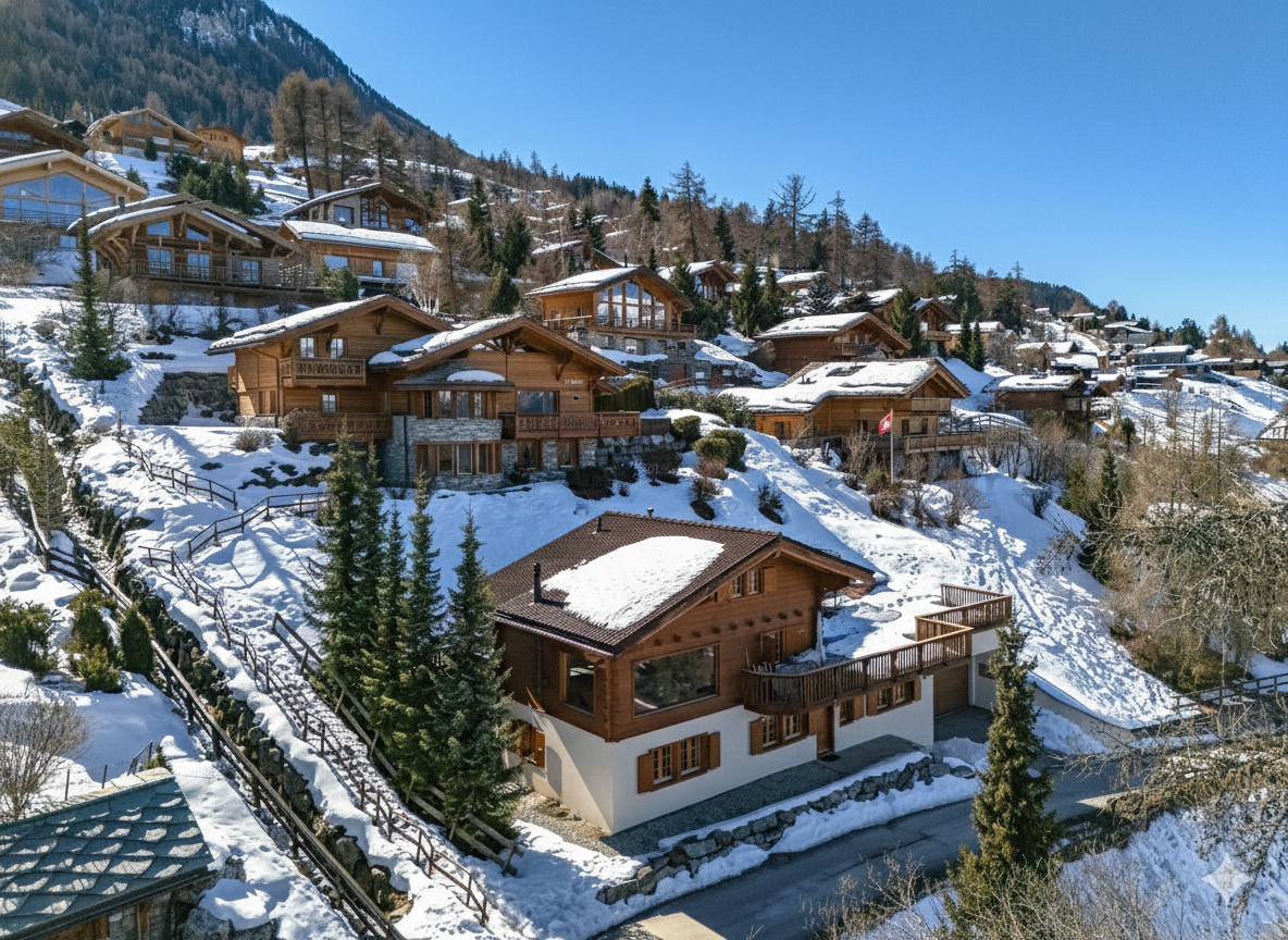 Your dream Swiss village experience awaits. Unpack and settle into this exceptional neighbour