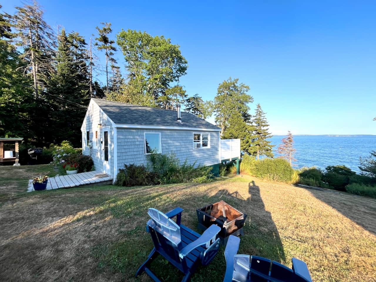 Side of cottage