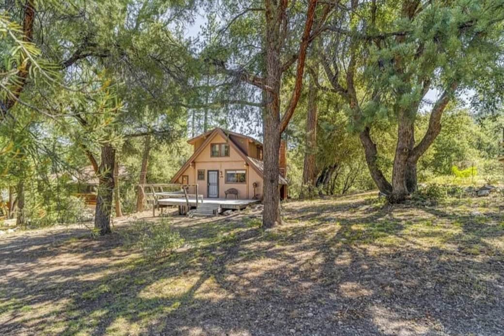 Our little slice of heaven!!!!!
-Secluded and private cabin on a shady, wooded lot with mature pine and oak trees.
-Back deck faces east and a protected greenbelt.
-Front deck faces west for sipping at sunset.
-Almost flat lot.
-Only 4 steps up. Our little slice of heaven!!!!!
-Secluded and private cabin on a shady, wooded lot with mature pine and oak trees.
-Back deck faces east and a protected greenbelt.
-Front deck faces west for sipping at sunset.
-Almost flat lot.
-Only 4 steps up.