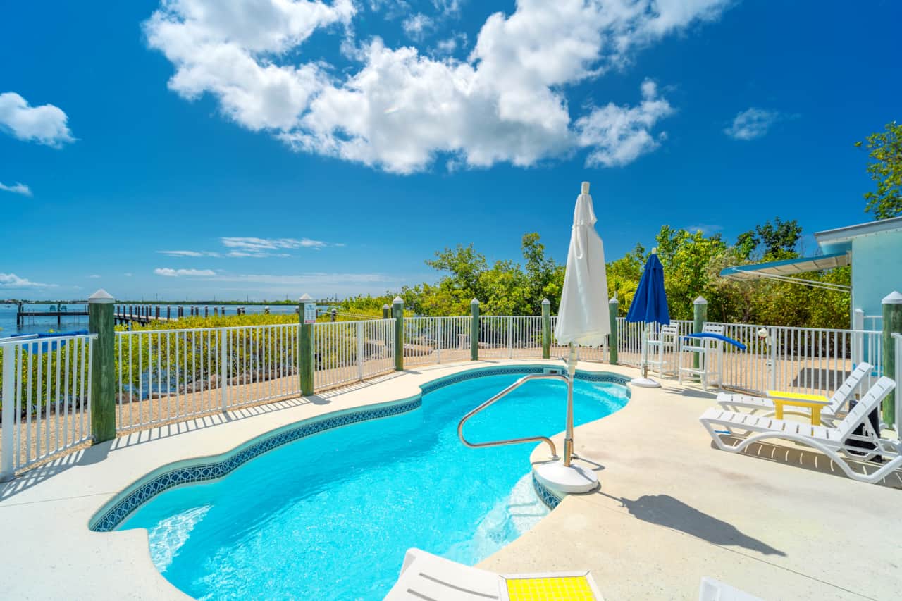Heated pool with ocean view!
