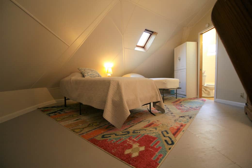 Loft from ladder