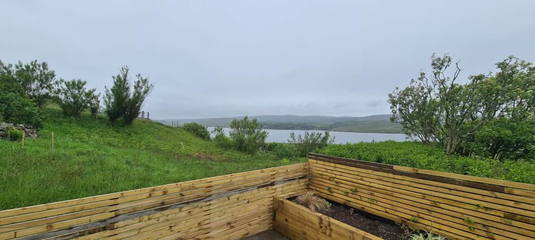 The Chalet, Patio view 1