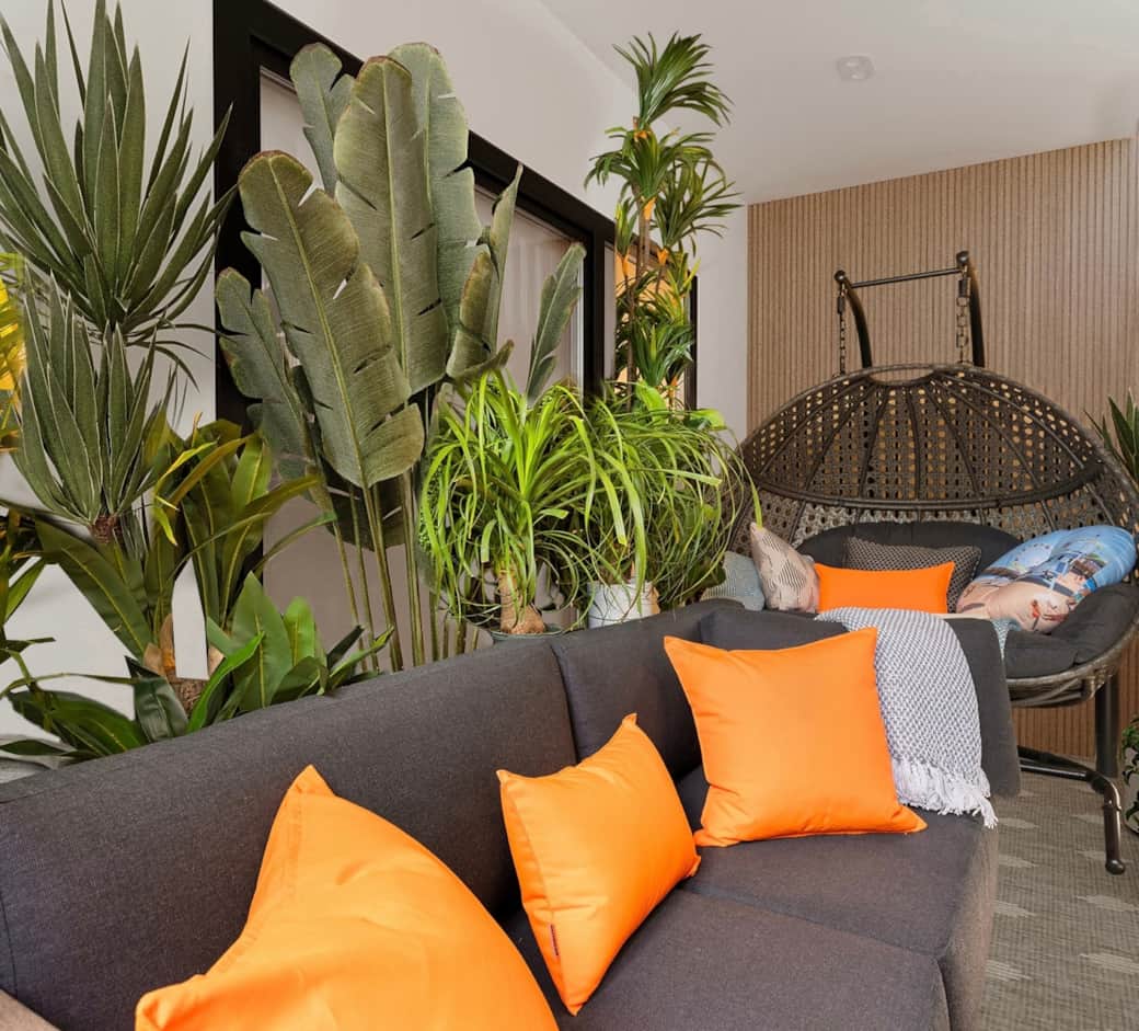 Outdoor patio oasis
