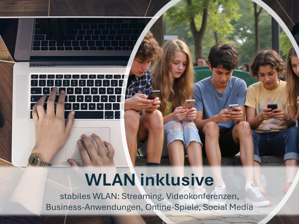 Kostenfreies WLAN in der gesamten Unterkunft!