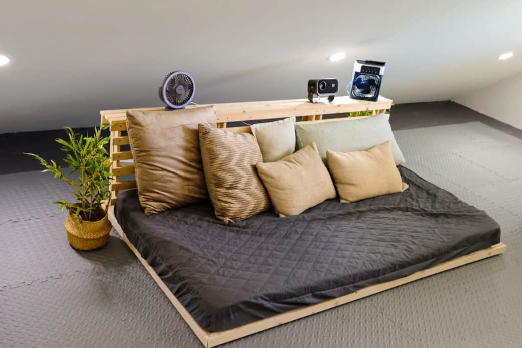 Your cozy movie night setup