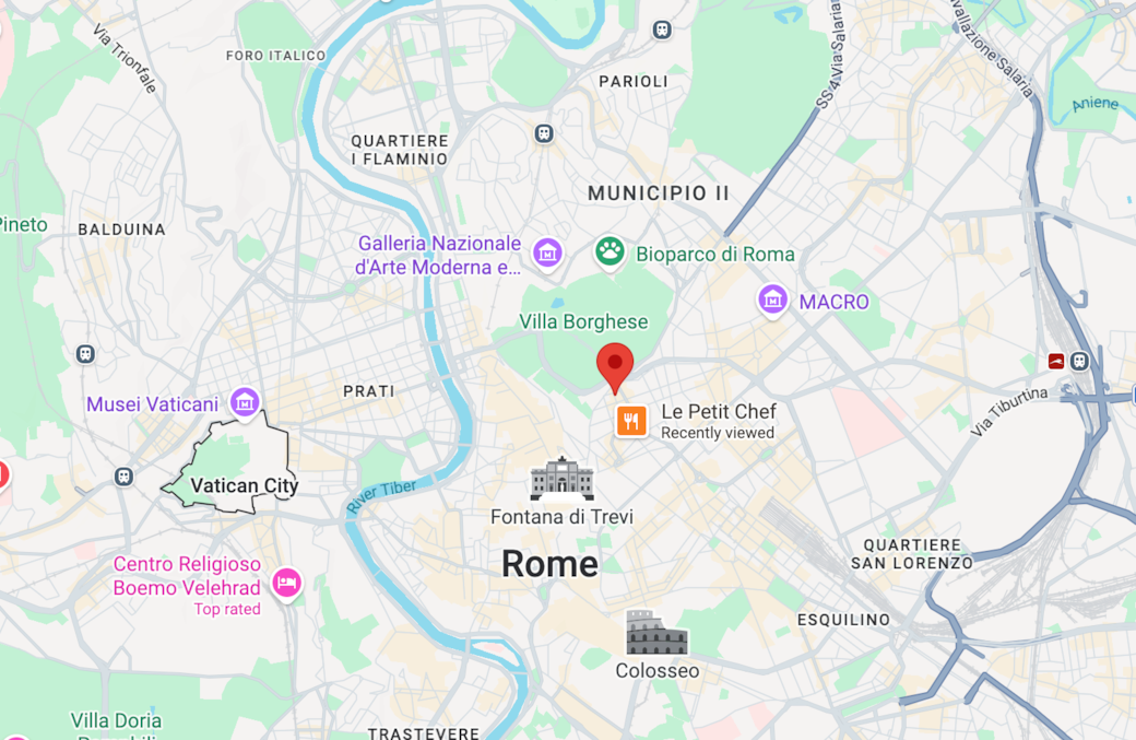 Map of the property location