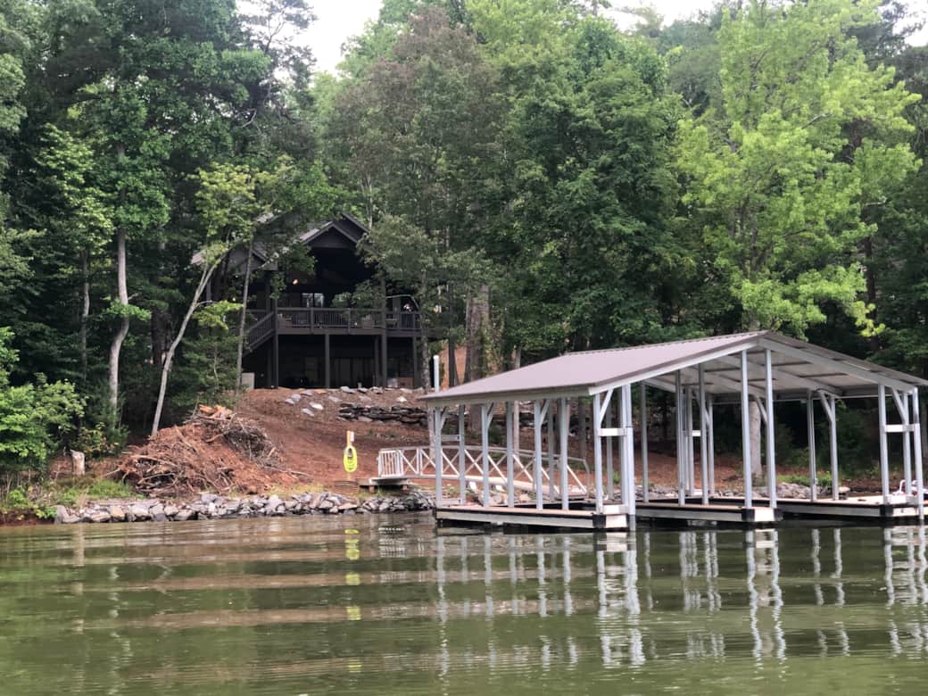 Pulling into the dock