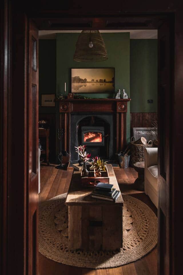The charming sitting room