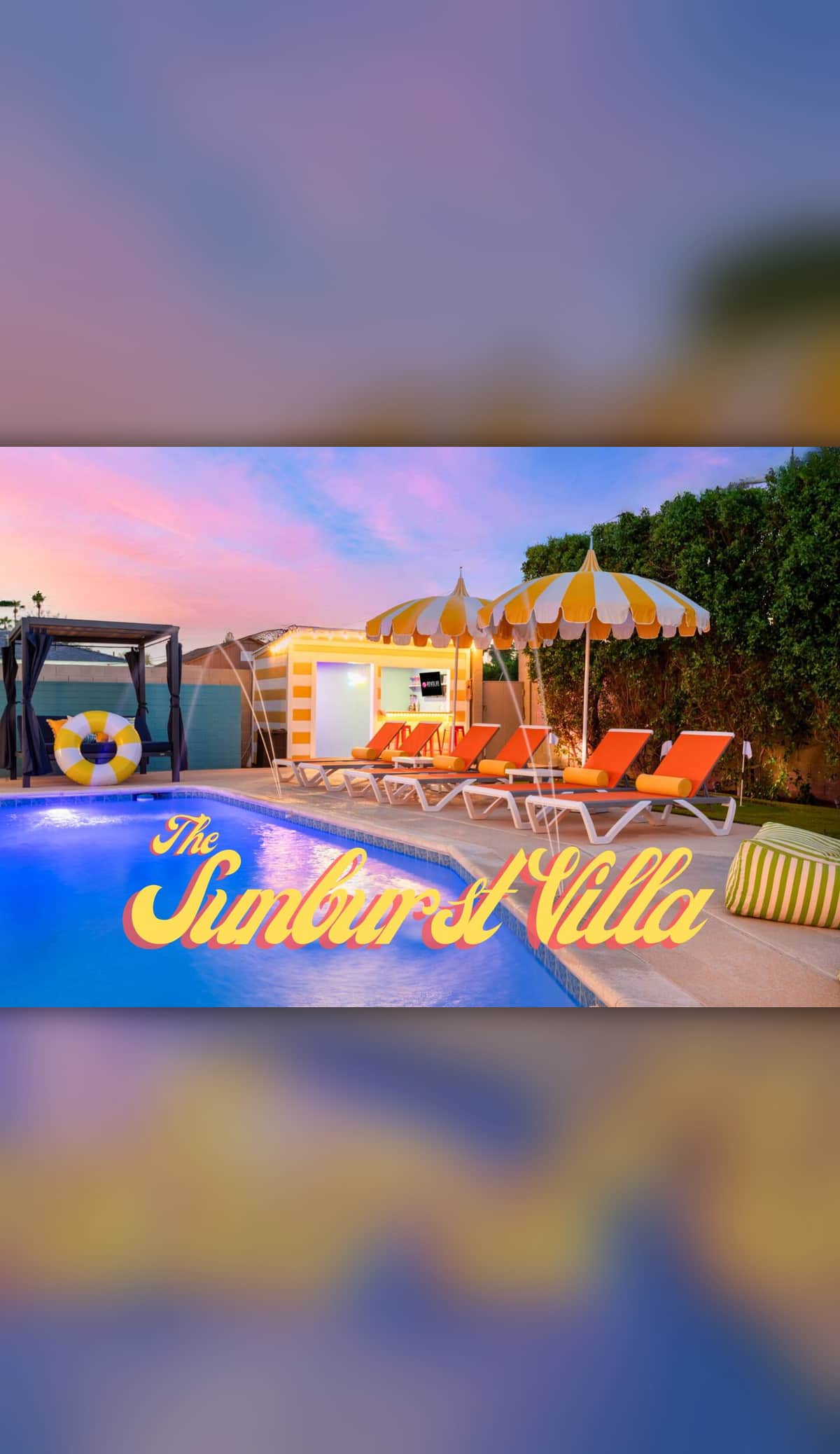 Welcome to Sunburst Villa!