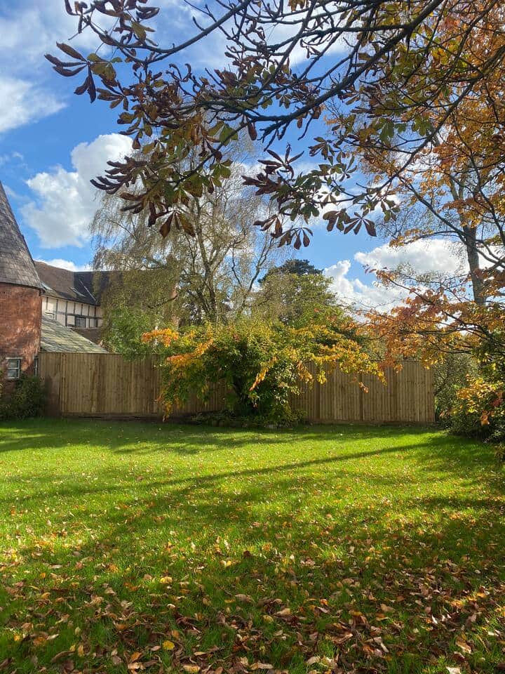 The Garden with Free Town Farmhouse in the distance