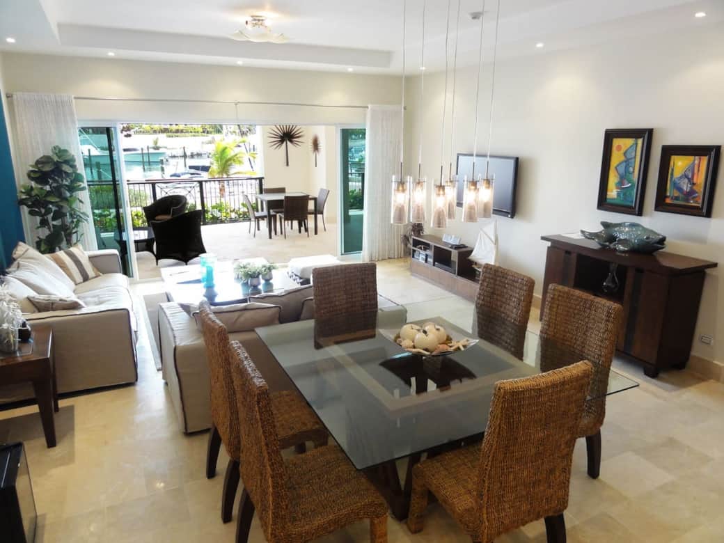 Dining and Living Room Dining and Living Room