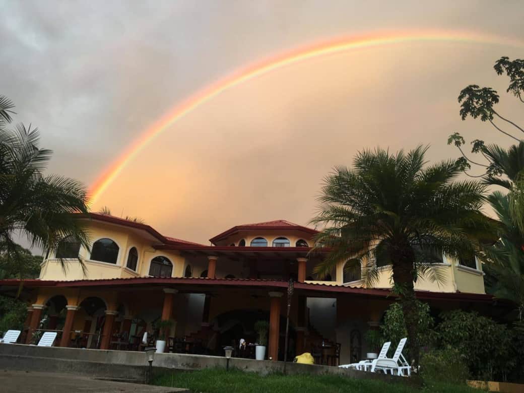 Amazing rainbow digitally captured one recent afternoon Amazing rainbow digitally captured one recent afternoon