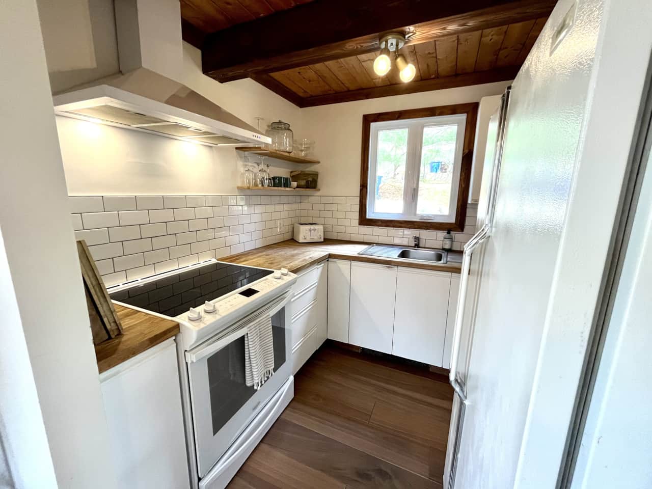 View of the kitchen