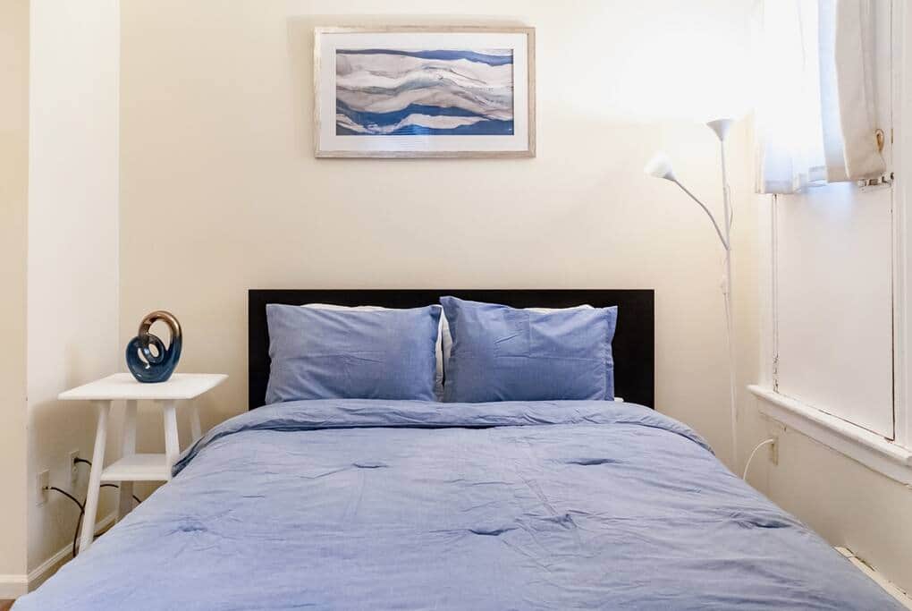 Super comfortable sleeping arrangement for two :)