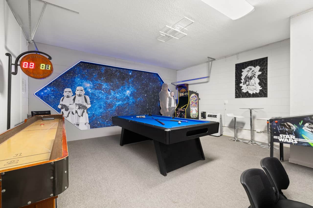 Star Wars games room - Magical Memories