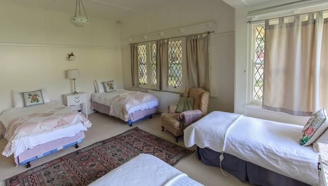 Front Bedroom with 4 Single Beds