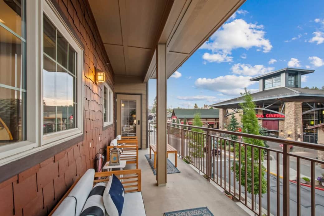 Private patio