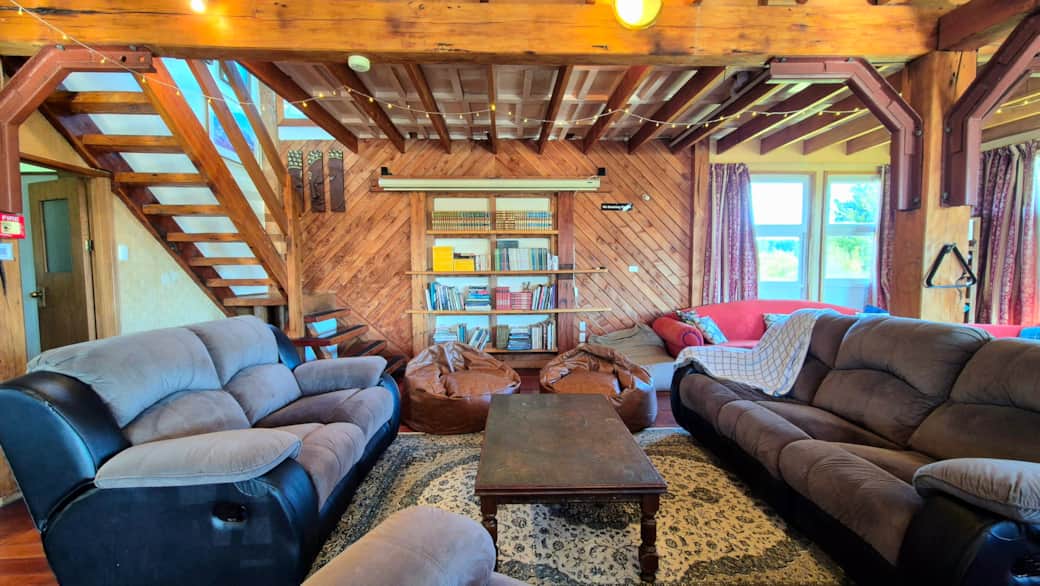 Main Lounge Area – Warm Rustic Interior Main Lounge Area – Warm Rustic Interior