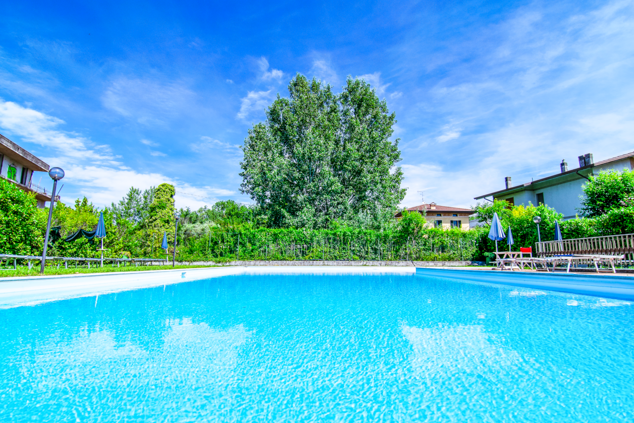Large swimming pool
