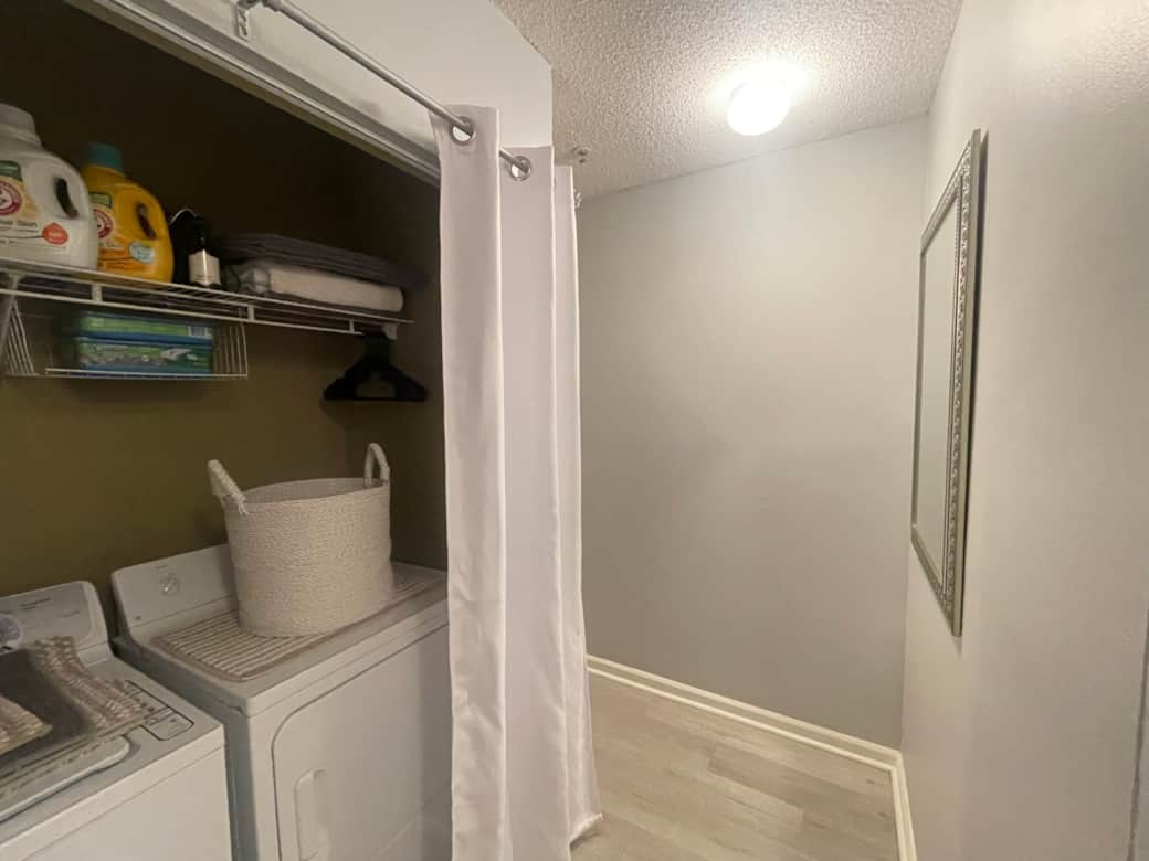 Full size washer dryer in the condo! Full size washer dryer in the condo!