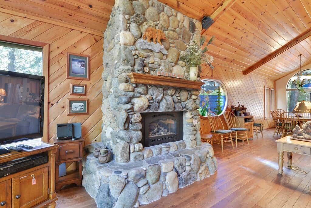Cozy Gas Fireplace