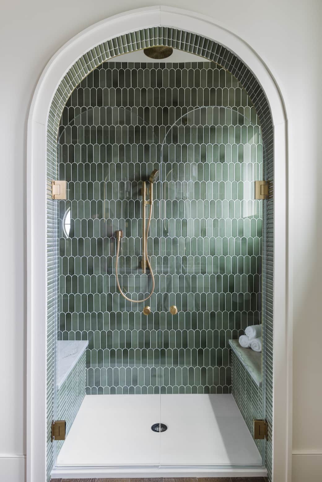 Luxury Shower in Primary Suite