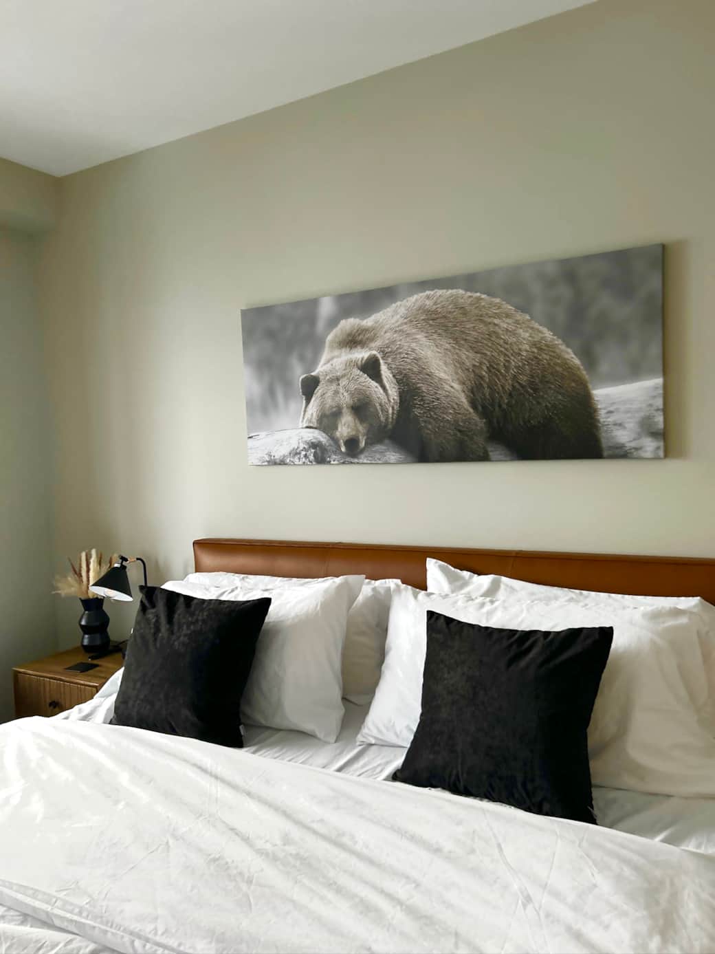 Bedroom 1 with king bed