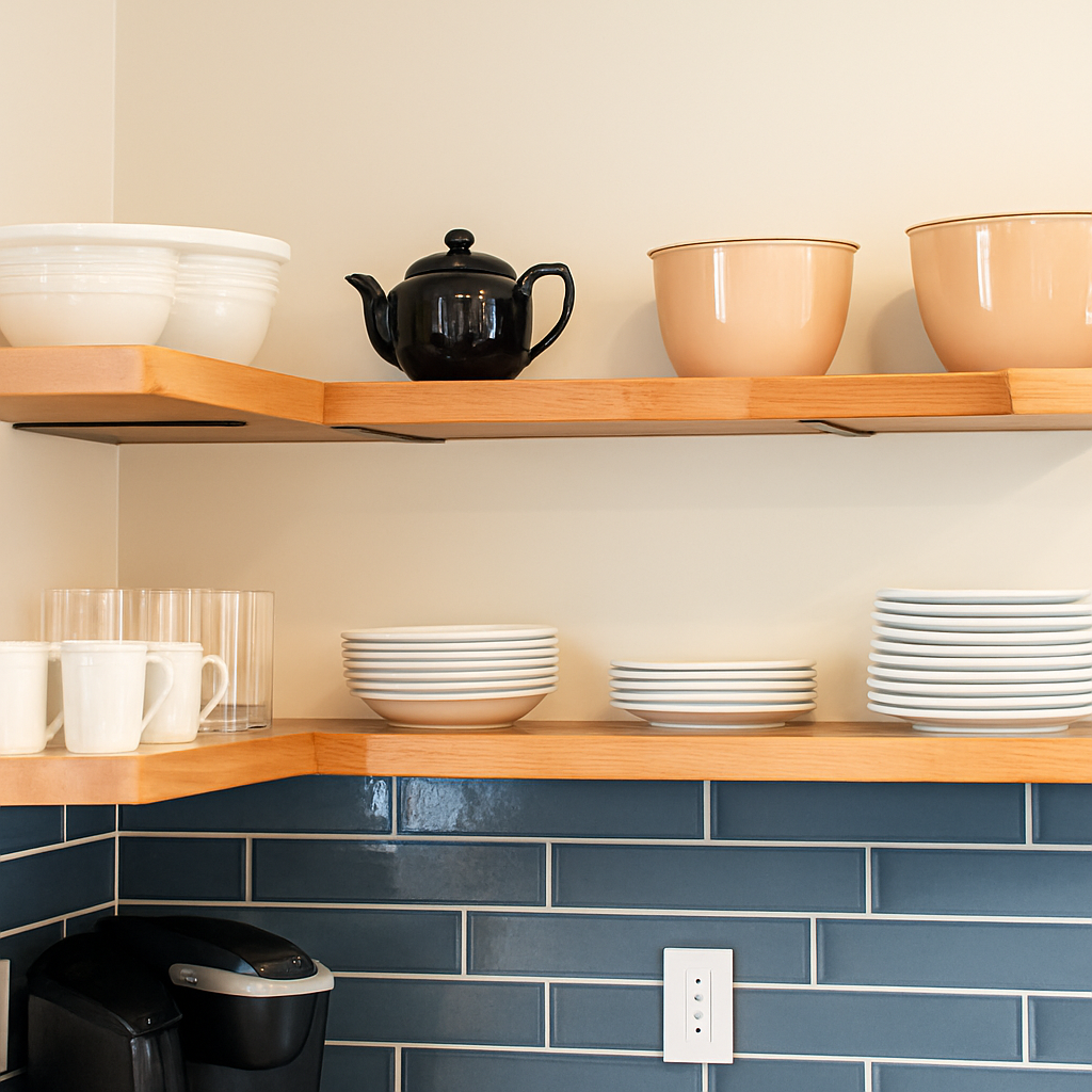 Everything in its place, and within easy reach Everything in its place, and within easy reach