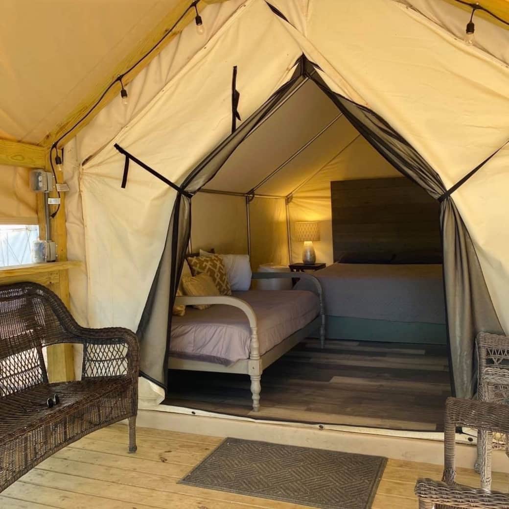 Comfortable cabin