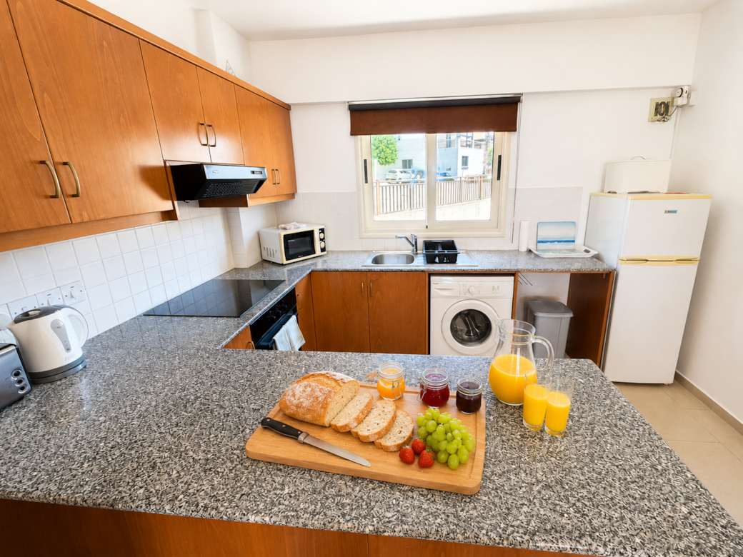 Open plan kitchen
