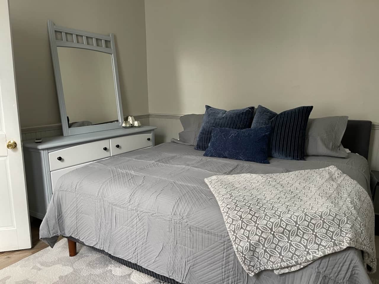  Bedroom number one with king bed