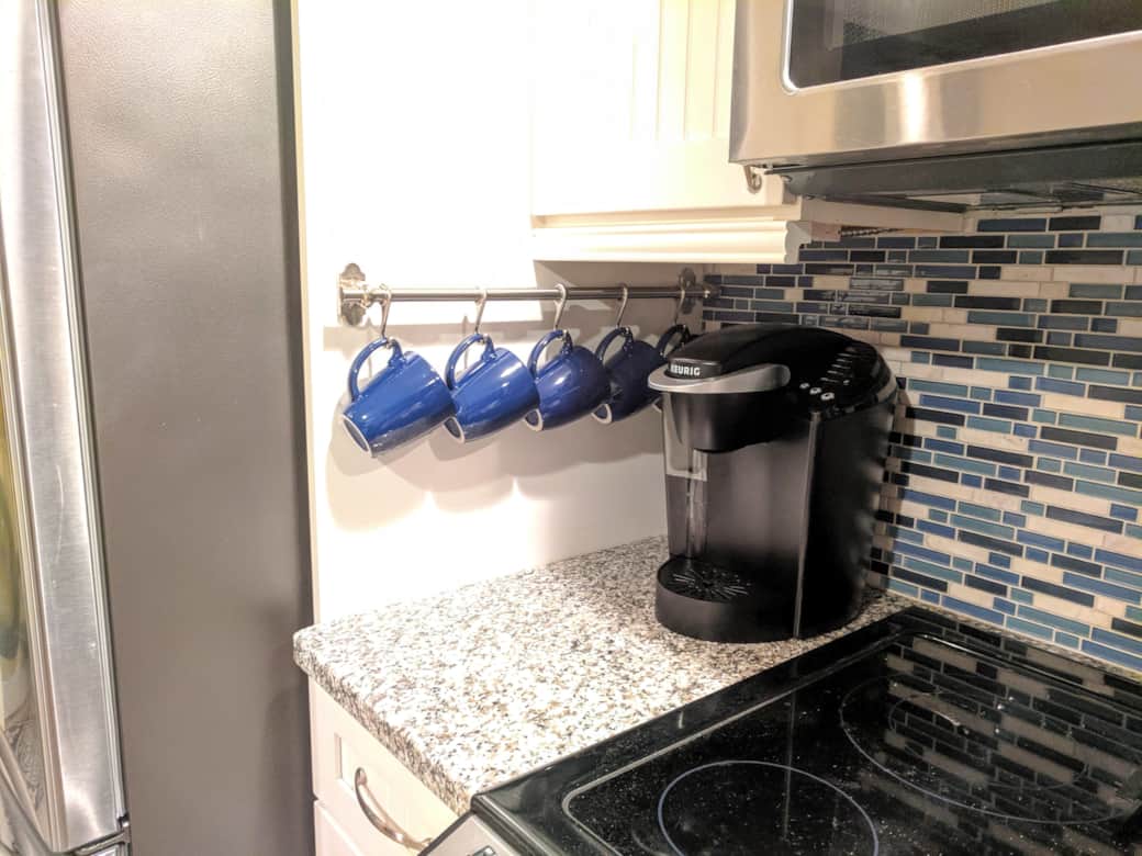 Coffee Station (Keurig & 12-cup drip maker)