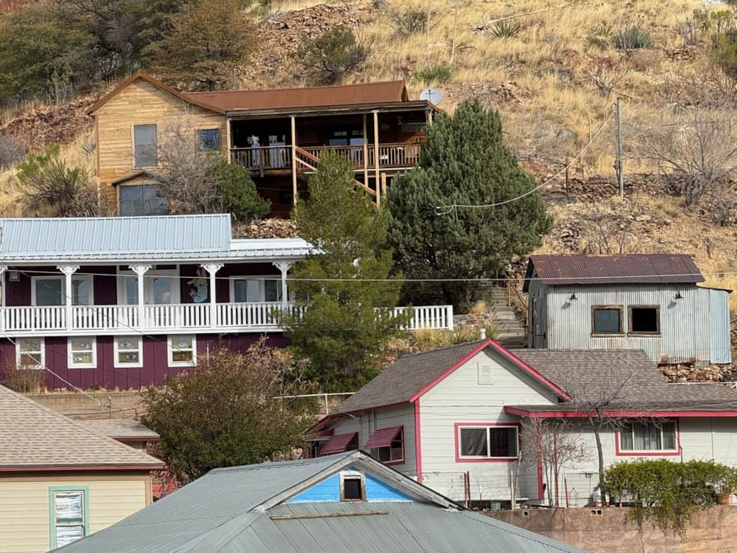 Located above Brewery Gulch, our home projects a feeling of solitude and closeness to nature.