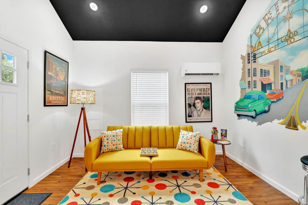 living room / twin futon