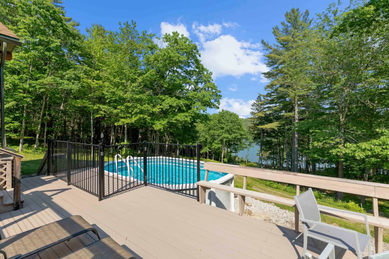 View from the deck