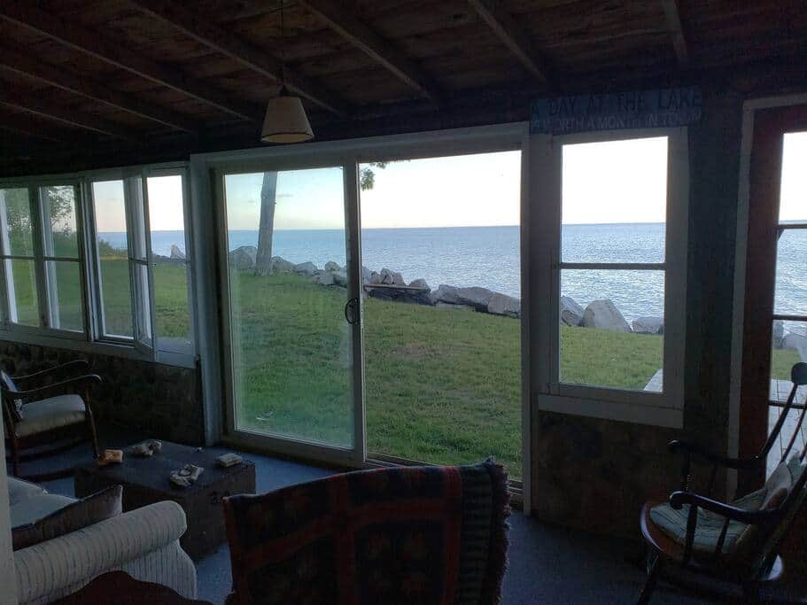 The view from the porch