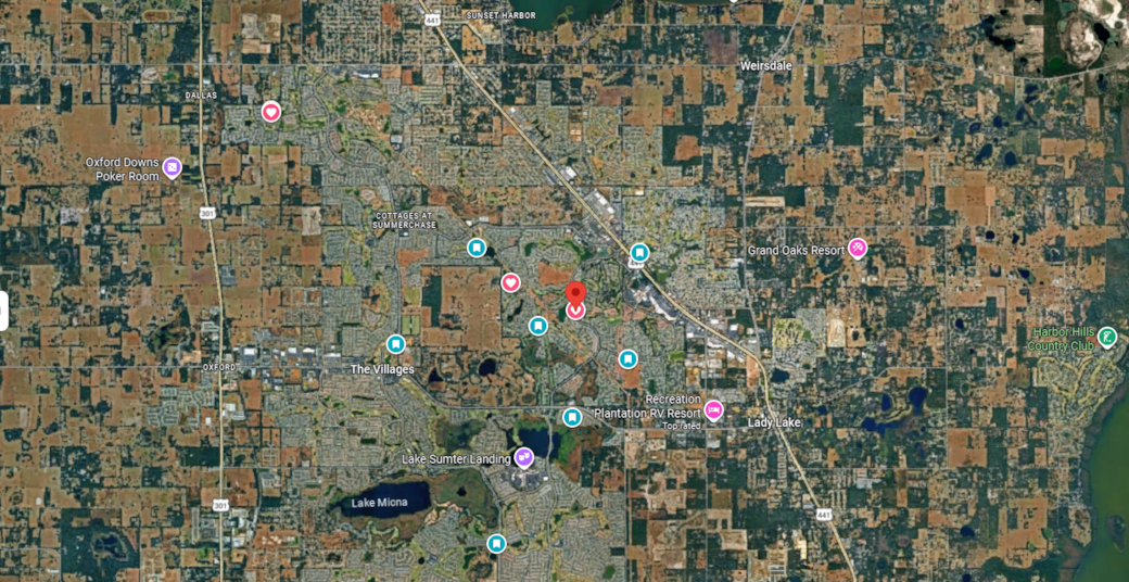 Map of the property location