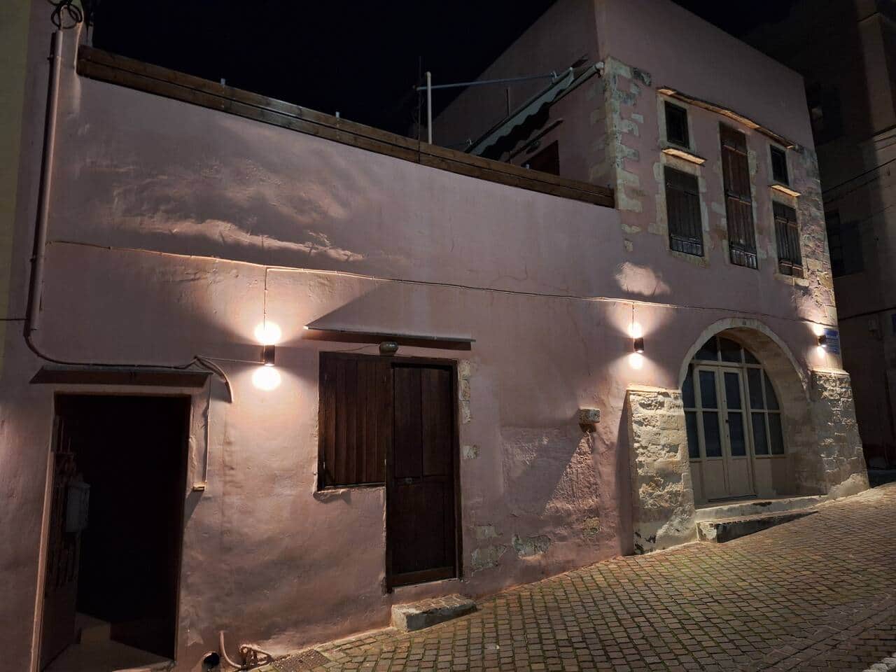 Exterior view night