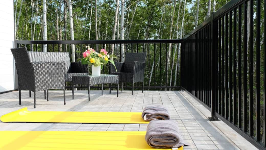 Terrasse, été