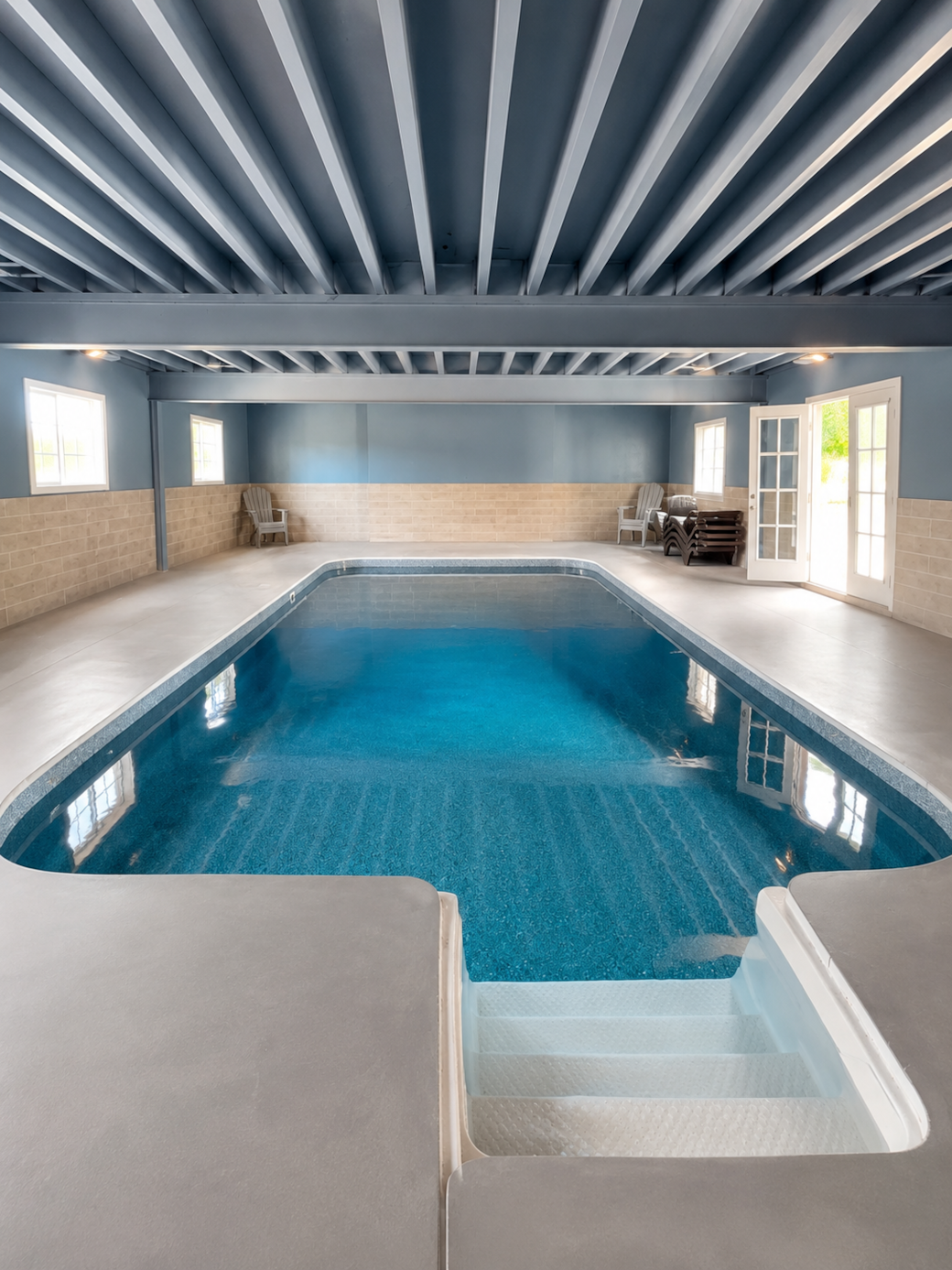 Indoor heated pool