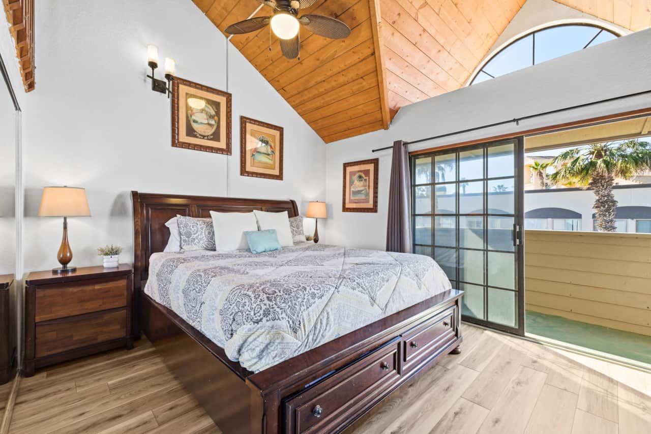 Main Bedroom - Access to Balcony + Bonus Area
