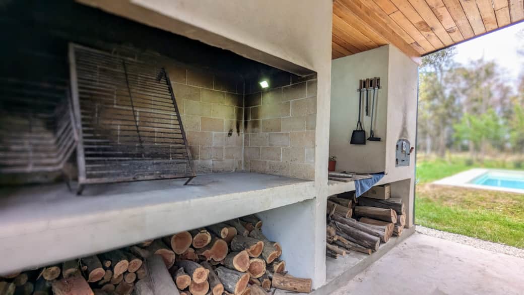 Parrilla equipada con set Tromen 