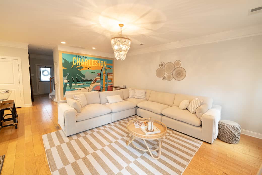Open concept living room